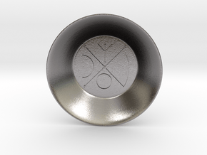 Seal of Venus Charging Bowl (small) in Polished Nickel Steel