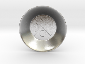 Seal of Venus Charging Bowl (small) in Natural Silver