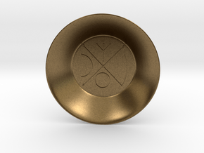 Seal of Venus Charging Bowl (small) in Natural Bronze