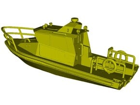 1/200 scale US Coast Guard river patrol boat x 1 in Tan Fine Detail Plastic