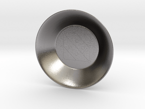 Seal of Mercury Charging Bowl (small) in Polished Nickel Steel