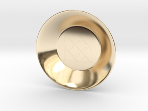 Seal of Mercury Charging Bowl (small) in 14K Yellow Gold