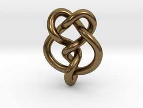 Miller institute knot (Circle) in Natural Bronze: Extra Small