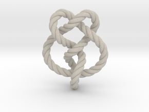 Miller institute knot (Rope) in Natural Sandstone: Extra Small