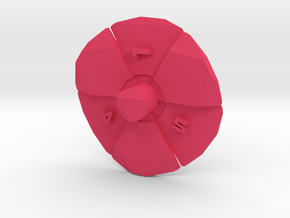 Radiation d6 in Pink Processed Versatile Plastic