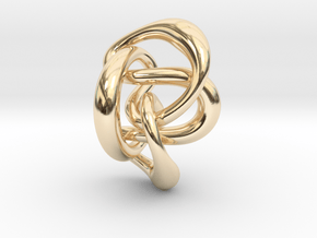 Knot 8₂₀ (Circle)  in 14K Yellow Gold: Extra Small