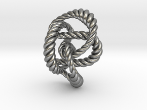 Knot 8₂₀ (Rope)  in Natural Silver: Extra Small