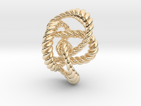 Knot 8₂₀ (Rope)  in 14K Yellow Gold: Extra Small