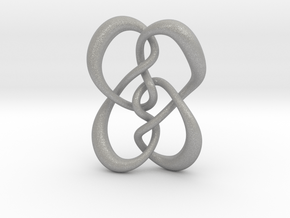 Symmetrical knot (Circle) in Aluminum: Extra Small