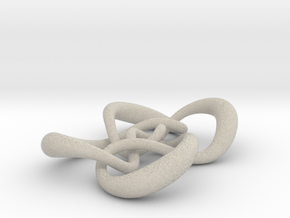 Symmetrical knot (Circle) in Natural Sandstone: Medium