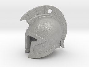 spartan helmet in Aluminum