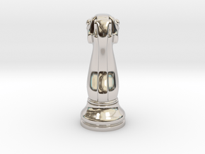 Pawn of Camel / Pawn of Jamal in Rhodium Plated Brass