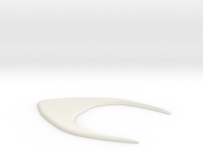 Mera's  Belt in White Natural Versatile Plastic