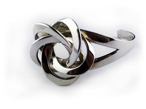 Kitani Bracelet small in Polished Silver: Small