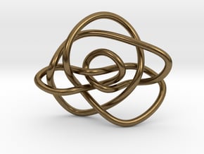 Ochiai unknot (Circle) in Natural Bronze: Extra Small