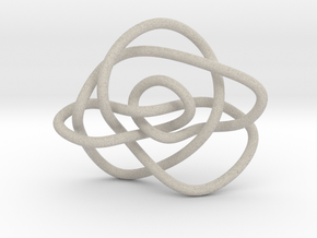 Ochiai unknot (Circle) in Natural Sandstone: Extra Small