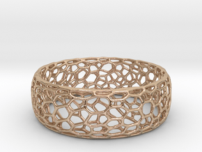 Cytoplast Bracelet in 14k Rose Gold Plated Brass