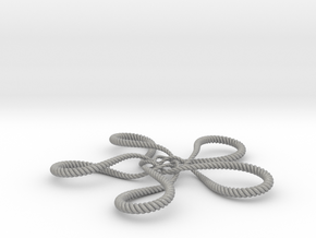 Turtle knot (Rope) in Aluminum: Small