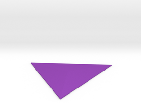 pyramid_wall tiles in Purple Processed Versatile Plastic