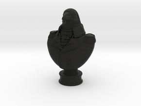 Lord Crow Bust in Black Natural Versatile Plastic
