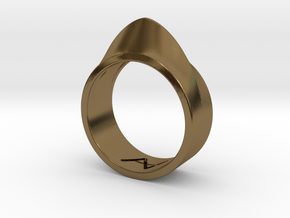 Climax Ring in Polished Bronze: 5 / 49