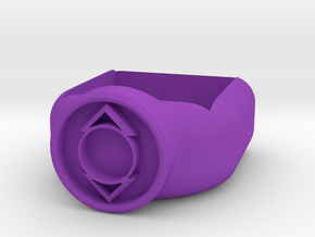 Indego Lantern Corps Chalk Holder in Purple Processed Versatile Plastic