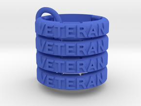 Snap-on base "veteran" (4 pcs) in Blue Processed Versatile Plastic