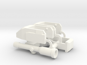 TR: Ranger's Gears v1.2 for Perceptor  in White Processed Versatile Plastic