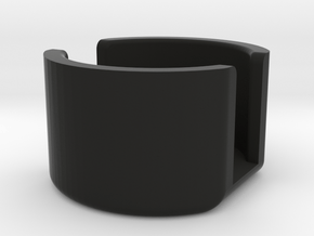 SPRING RETAINER CUP.1 in Black Natural Versatile Plastic