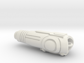 Hollow Arm Cannon in White Natural Versatile Plastic