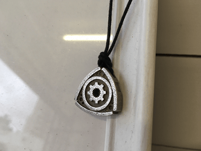 Engine Rotary Pendant  in Polished Nickel Steel