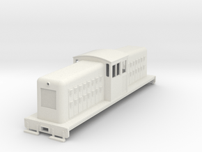 On30 large center cab body for SD7/9 chassis v1 in White Natural Versatile Plastic