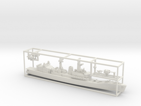 Indian INS Taragiri Frigate 1/700 in White Natural Versatile Plastic