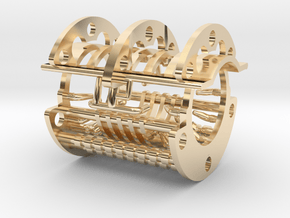 The Destroyer Chassis Chamber in 14K Yellow Gold