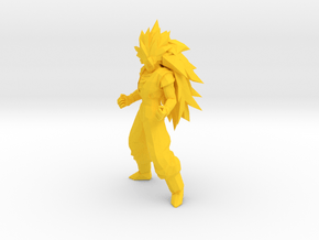 1/24 Goku Super Saiyan 3 in Yellow Processed Versatile Plastic