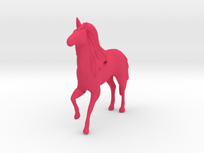 1l20 Unicorn/Stallion in Pink Processed Versatile Plastic