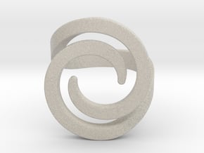 Fashion ring in Natural Sandstone