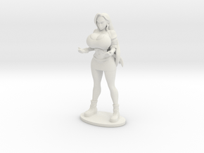 Layla 5.8 inch statue in White Natural Versatile Plastic