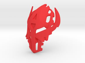 Mask of Mutation in Red Processed Versatile Plastic