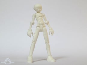 Erstaz MKII action figure Angel Body in White Processed Versatile Plastic