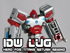 Lug Head for Titans Return Rewind in Tan Fine Detail Plastic