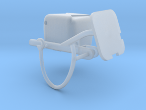 SINGLE CHUTE MOUNT in Smooth Fine Detail Plastic