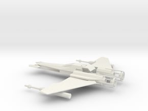 Liberator-class Talon Fighter in White Natural Versatile Plastic