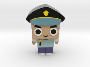 Policeman in Full Color Sandstone