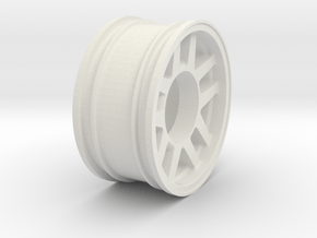 Fidget Spinner HPI Rim in White Natural Versatile Plastic
