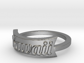 Kawaii Ring in Natural Silver