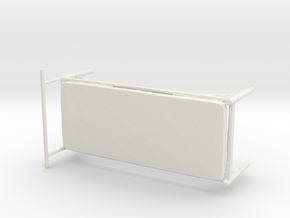Printle Thing Bed 01 - 1/24 in White Natural Versatile Plastic