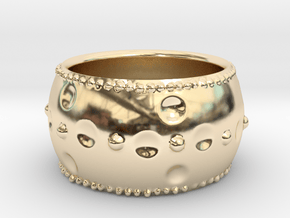 Beaded Ring in 14K Yellow Gold