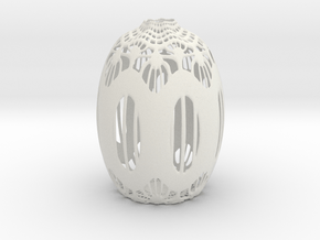 Vase 142 in White Natural Versatile Plastic