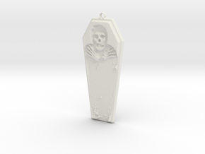 Misfits Pendant in White Natural Versatile Plastic